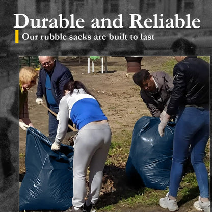 Rubble Sacks Grey/Builders Bags/Garden Waste HEAVY DUTY Industrial Grade 22 in x 34 in 500 Gauge