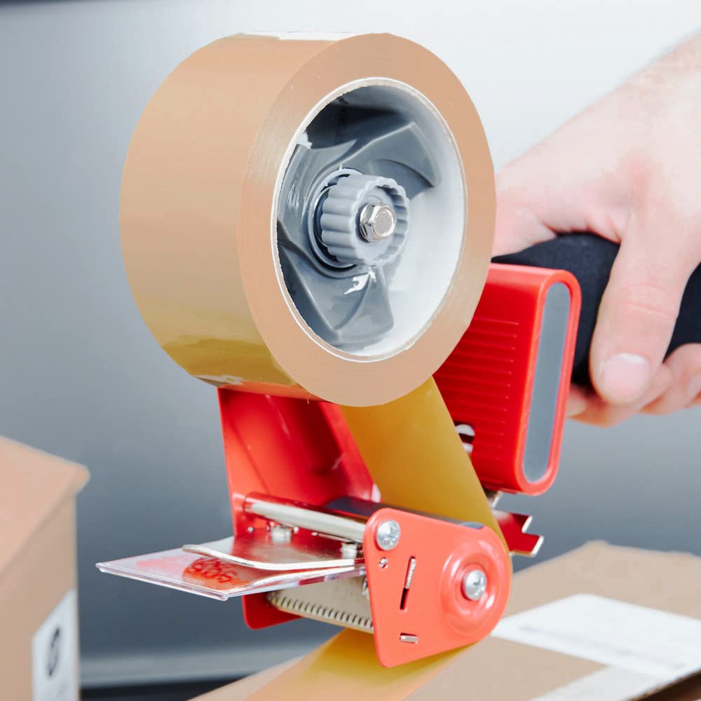 Venuscello® 6 Rolls Parcel Packaging Tape Sealing 48 mm x 66 m Strong Packing for sealing Boxes, Cartons and for Keeping Goods Firmly sealed Transit Sticky Thick