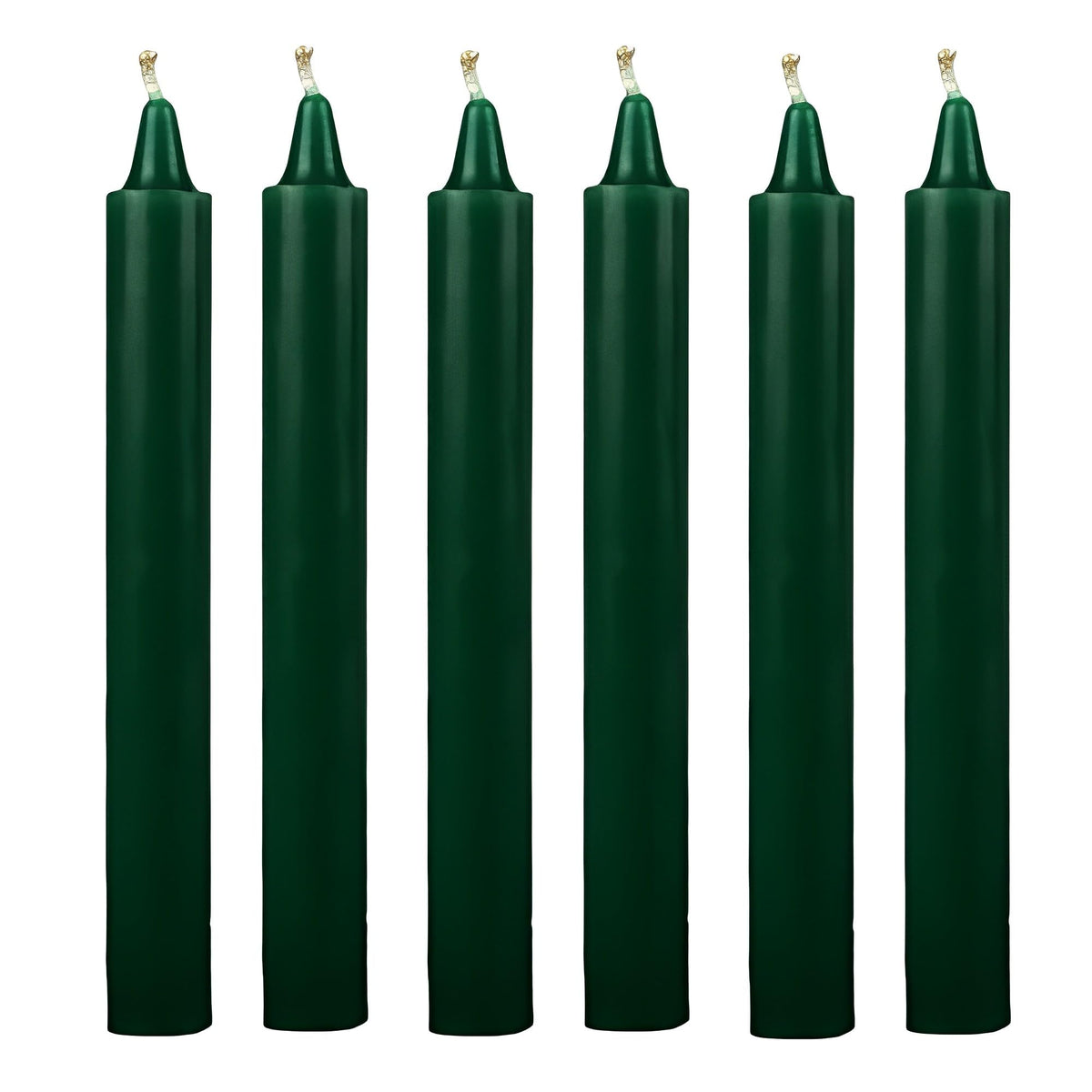 Venuscello® 25 x Tapered Dinner Candles Non Drip Unscented Long Burning, Smokeless Which is Made from Pure Paraffin Wax - Multicoloured - 190mm