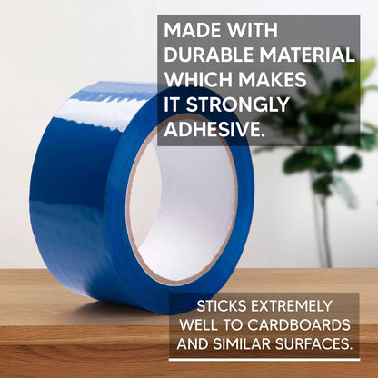 Venuscello® 6 Rolls Parcel Packaging Tape Sealing 48 mm x 66 m Strong Packing for sealing Boxes, Cartons and for Keeping Goods Firmly sealed Transit Sticky Thick