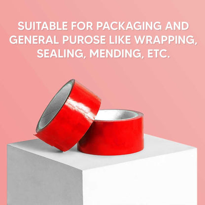 Venuscello® 6 Rolls Parcel Packaging Tape Sealing 48 mm x 66 m Strong Packing for sealing Boxes, Cartons and for Keeping Goods Firmly sealed Transit Sticky Thick