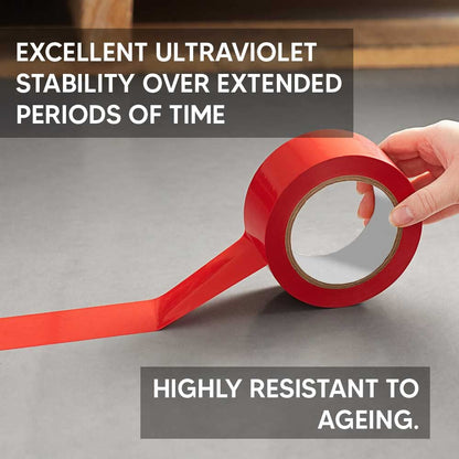 Venuscello® 6 Rolls Parcel Packaging Tape Sealing 48 mm x 66 m Strong Packing for sealing Boxes, Cartons and for Keeping Goods Firmly sealed Transit Sticky Thick