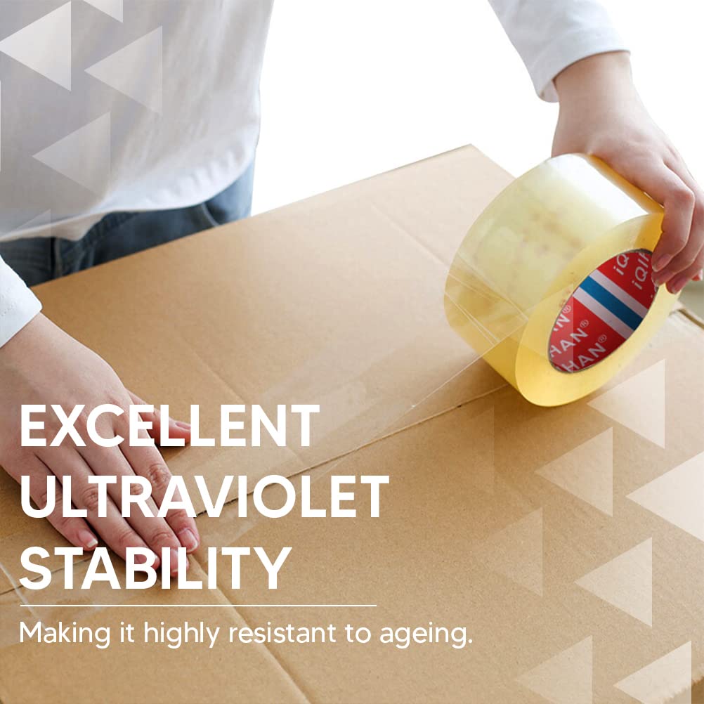 Venuscello® Parcel Packaging Packing Tape 48mm x 66m Cello tape for Cardboard Box Wrapping Moving House and Parcel