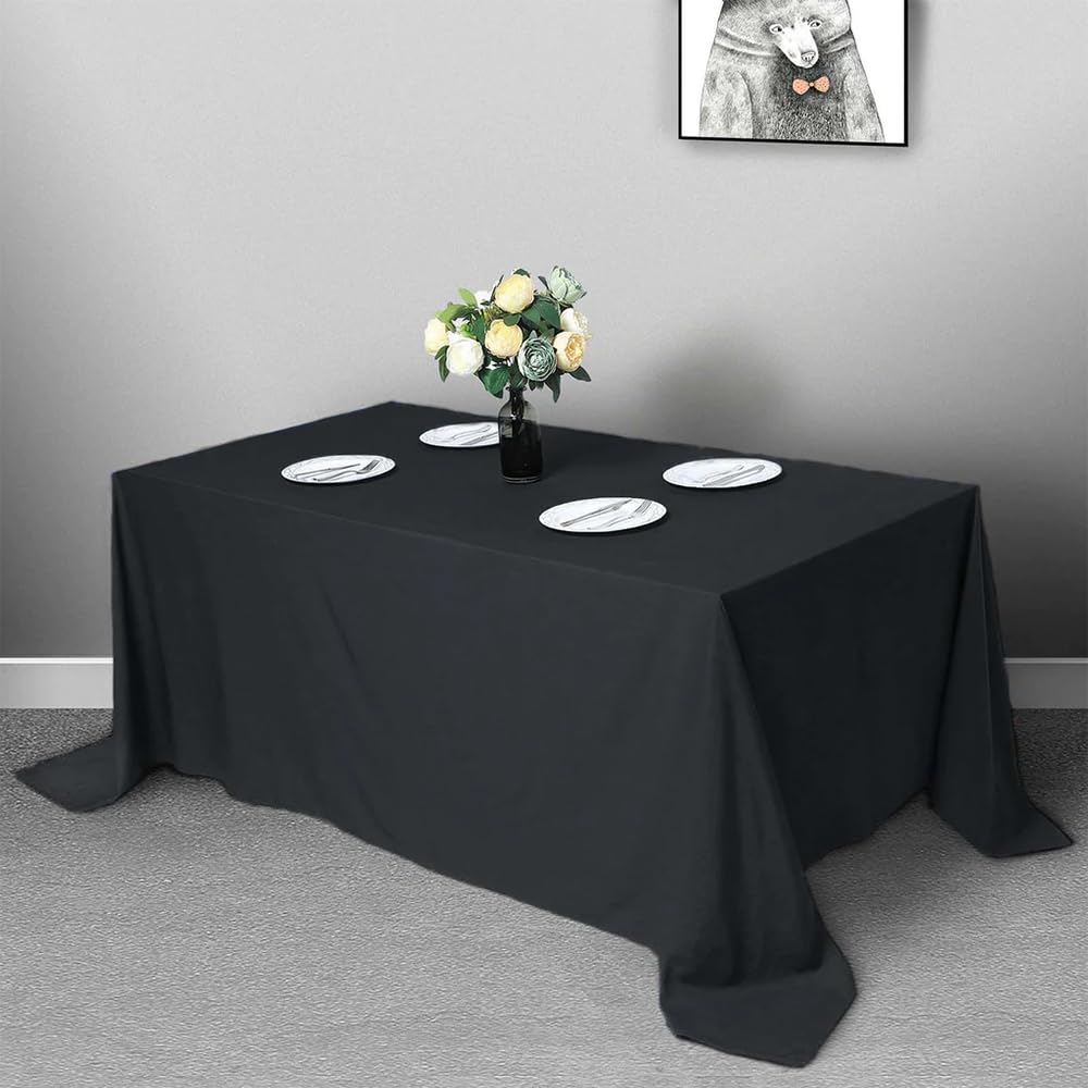 Venuscello® 25 x Paper Table Cover Square Tabletop Disposable Folded Cloth to Protect Table for Birthday Party - 90cm x 90cm