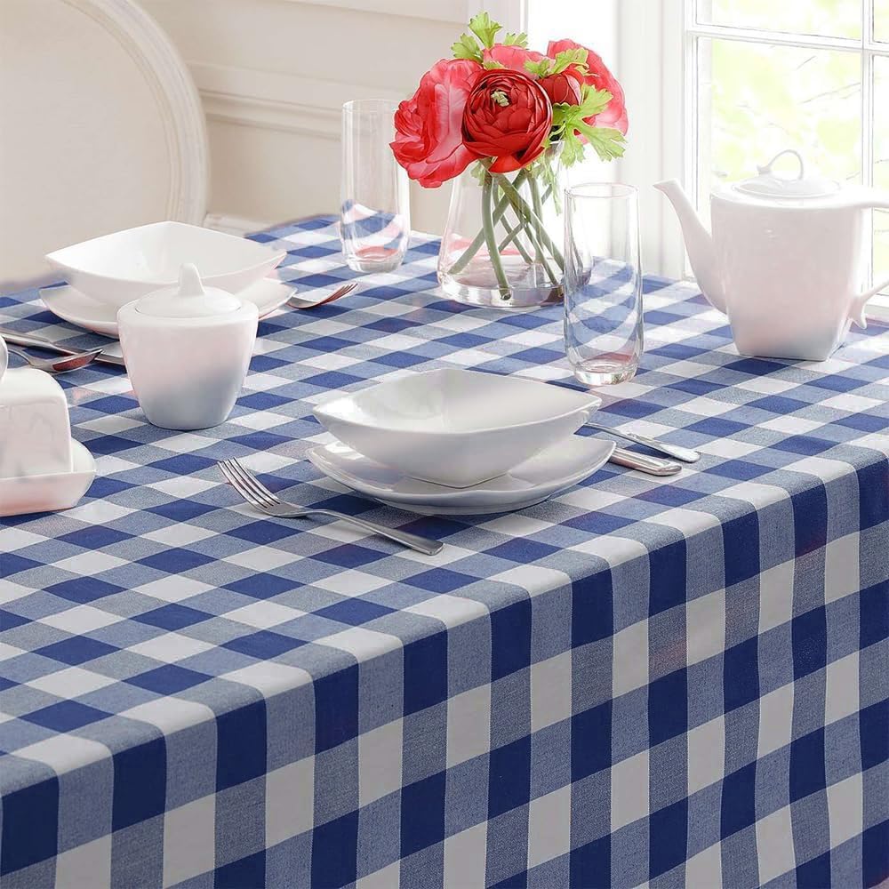 Venuscello® 25 x Paper Table Cover Square Tabletop Disposable Folded Cloth to Protect Table for Birthday Party - 90cm x 90cm
