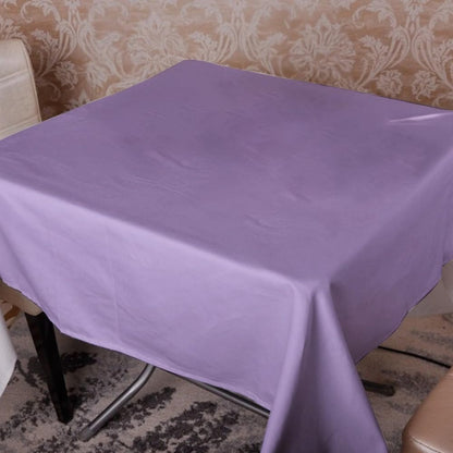 Venuscello® 25 x Paper Table Cover Square Tabletop Disposable Folded Cloth to Protect Table for Birthday Party - 90cm x 90cm