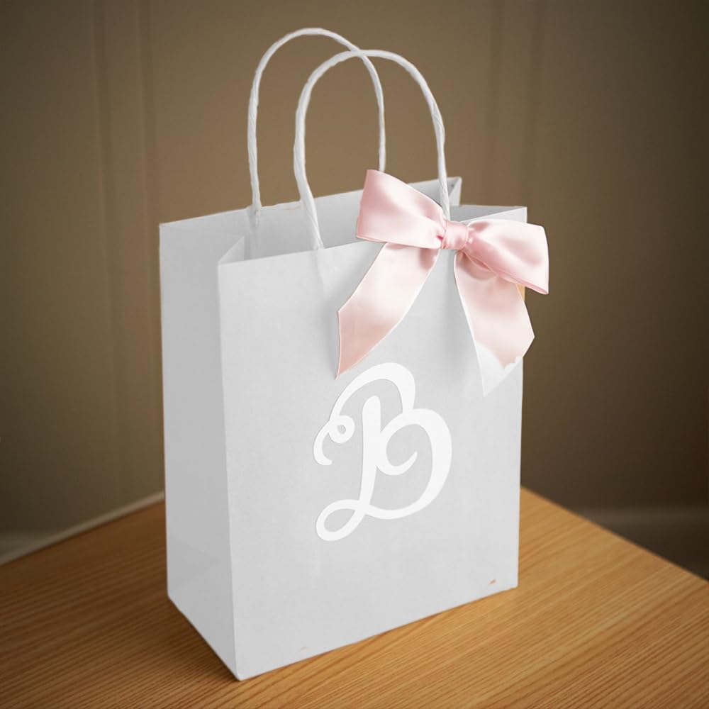 PAPER TWISTED BAGS WHITE