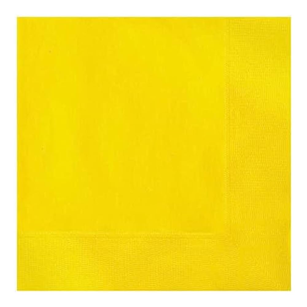 Venuscello Swantex Paper Napkins Parties Napkins Multicolored 33cm & 40cm 2-Ply Disposable Ideal for Birthday, Wedding Catering & Dinner