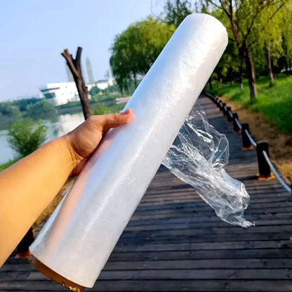 Venuscello Pallet Wrap Clear Stretch Shrink Wrapping Roll Cling Film 400mm x 250m 25mu