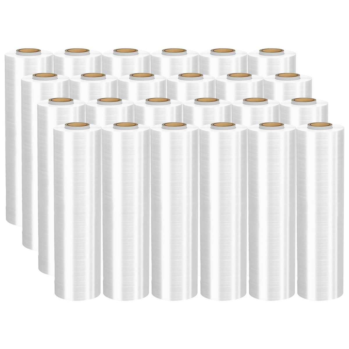 Venuscello Pallet Wrap Clear Stretch Shrink Wrapping Roll Cling Film 400mm x 250m 25mu