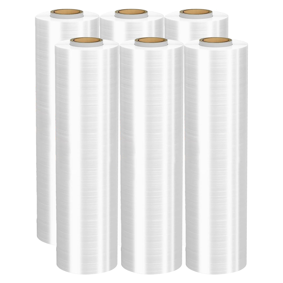Venuscello Pallet Wrap Clear Stretch Shrink Wrapping Roll Cling Film 400mm x 250m 25mu