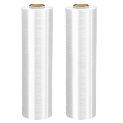 Venuscello Pallet Wrap Clear Stretch Shrink Wrapping Roll Cling Film 400mm x 250m 25mu