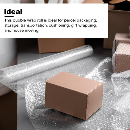 Venuscello Small Bubble Wrap – Air Bubbles Packaging for House Moving & Packing Storage Boxes Easy Packing, Office and Industrial Use
