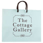 100 x Rope Handle Paper Carrier Bags The Cottage Gallery 36cm x 30cm x 15cm