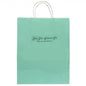 250 x Rope Handle Paper Carrier Bags The Fine Cheese Printed  26cm x 36cm x 12cm