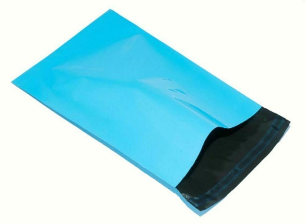 Light Blue Mailing Bags Self Seal Polythene Postal Postage Shipping Mailer