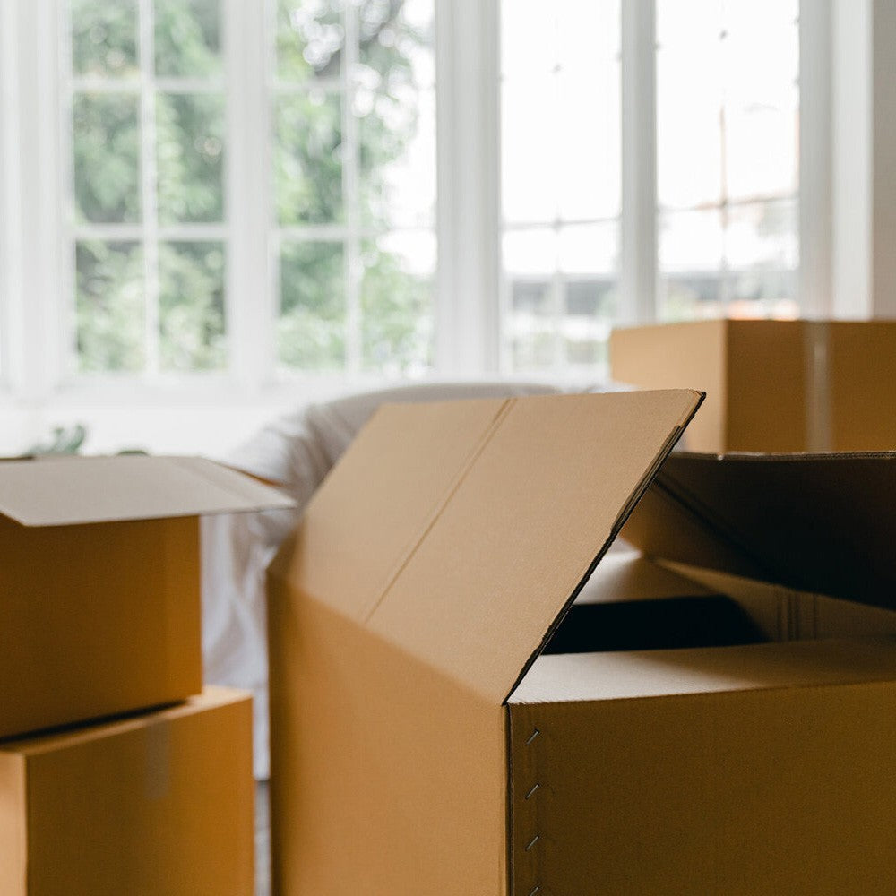 Double Wall Cardboard Boxes Shipping House Removal Carton 46cm x 37cm x 47cm