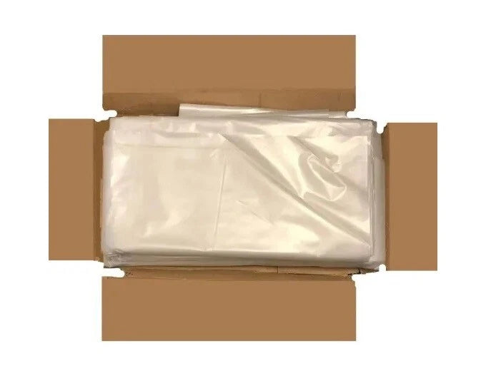 500 x Clear Bin Bags Heavy Duty Rubbish Garbage Trash Bin Bags for Wastage
