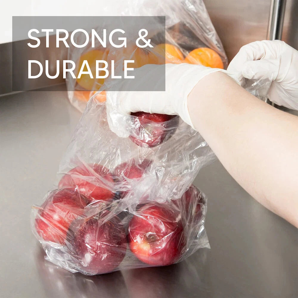 Crystal Clear Polythene Food Storage Freezing Bags 400Gauge - All Sizes