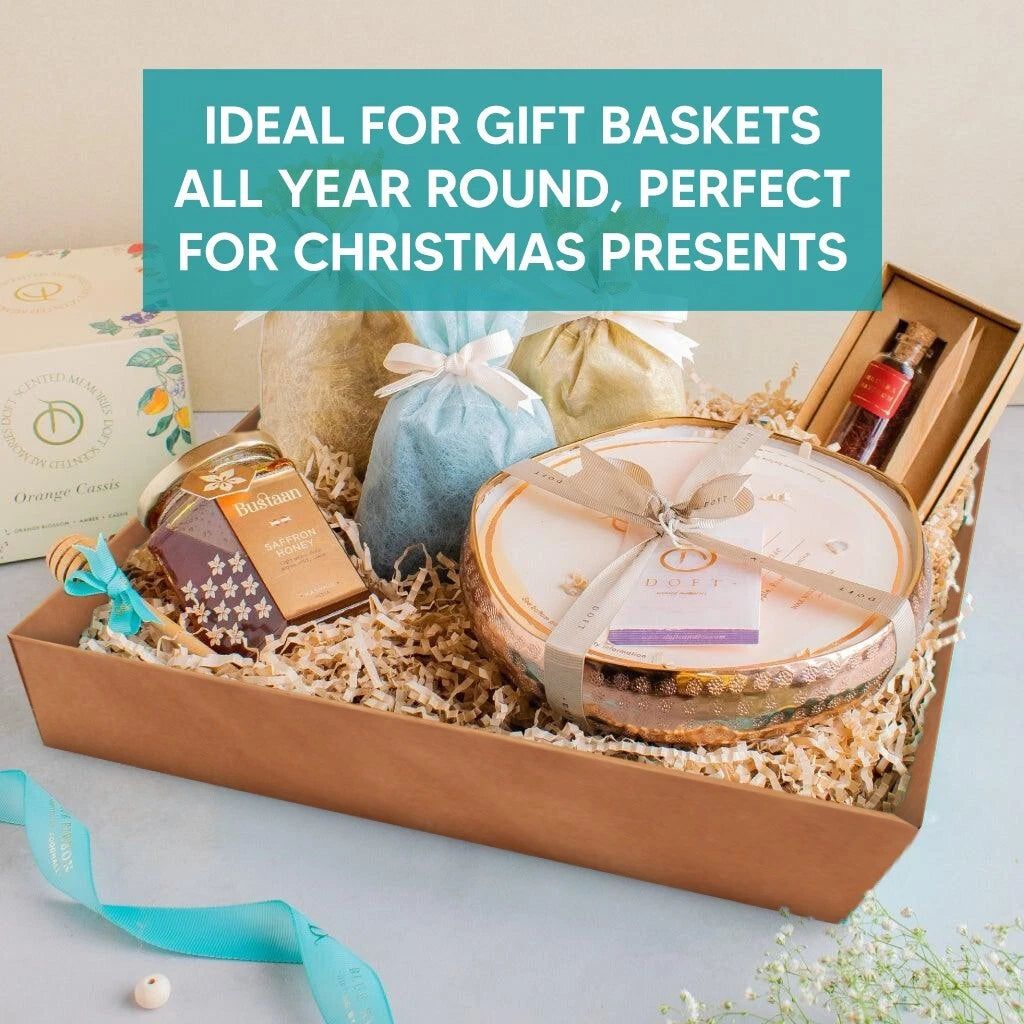 5 x Cardboard Gift Hamper Tray for Christmas New Years Parties 16" x 10.5" x 4"