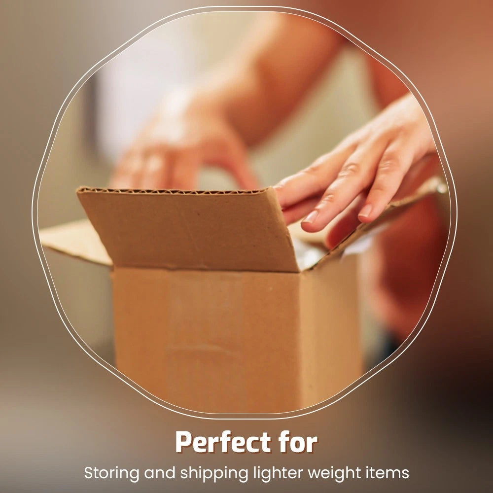 Strong Cardboard Boxes Single Wall Parcel Packaging Carton 56cm x 23cm x 18cm