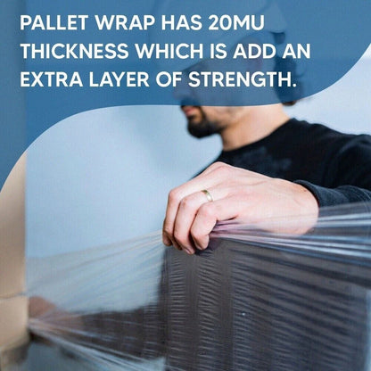 Clear Machine Pallet Wrap 500mmx10mu 510 Intelligent Carbon Neutral Pallet Wrap
