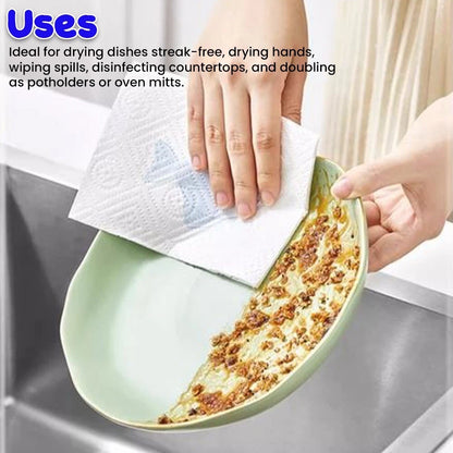 6 x Panda Glory Super Mega Absorbent Kitchen Roll 2Ply for Home Restaurants