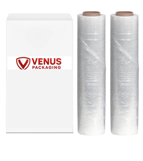 Pallet Wrap Extended Core Clear Stretch Shrink Wrapping Film - 400mm x 23mu, 1Kg