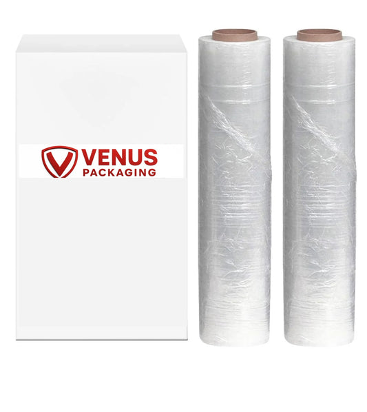 Pallet Wrap Extended Core Clear Stretch Shrink Wrapping Film - 400mm x 600m, 9mu