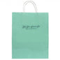 250 x Rope Handle Paper Carrier Bags The Fine Cheese Printed 26cm x 36cm x 12cm