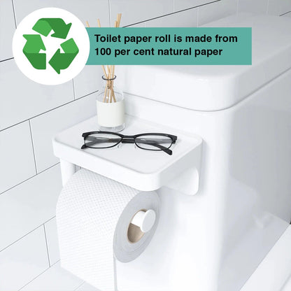 Toilet Paper Roll White Jumbo Industrial Toilet Tissue Roll 2Ply 95mm 120m-300m
