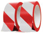 72 x Floor Marking Tape Hazard Warning Red & White Caution Tape 48mm x 33m