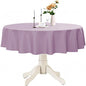 Plastic Table Cloth Reusable Waterproof Wipeable Table Protector Cover 84"
