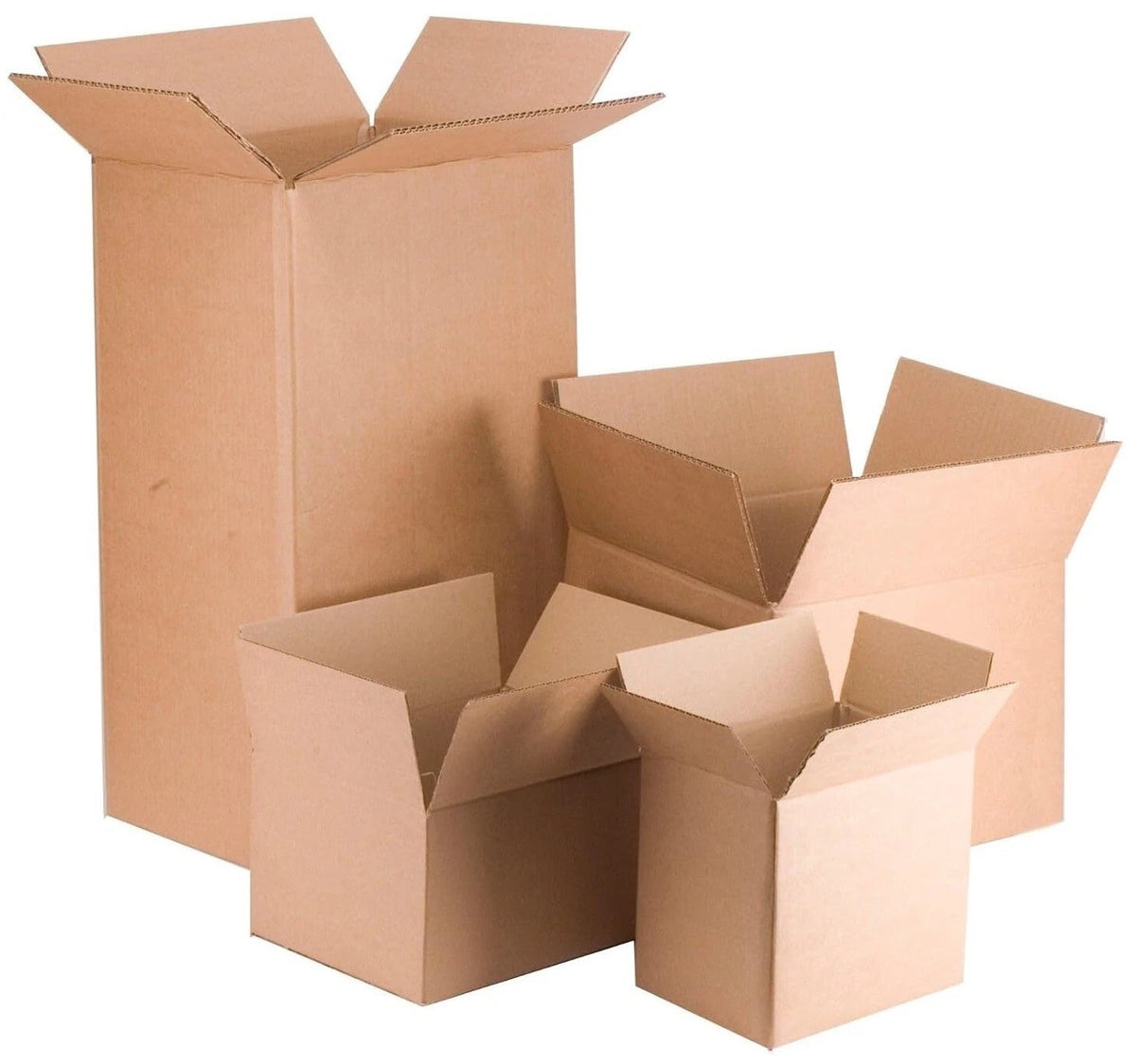 Strong Cardboard Boxes Double Wall House Moving Shipping Carton 5pcs