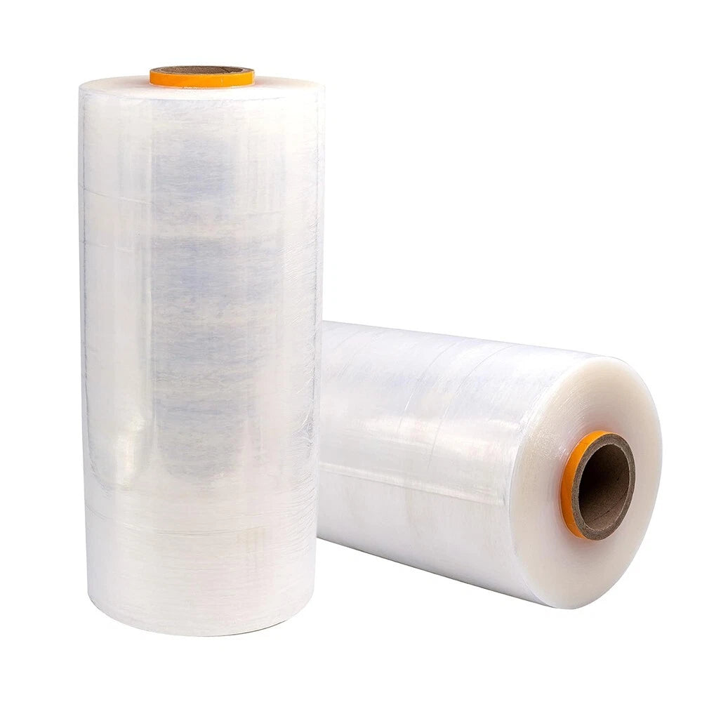 Pallet Wrap Machine 500mm x 1750m 20mu Clear Shrink Stretch Film Wrap Roll