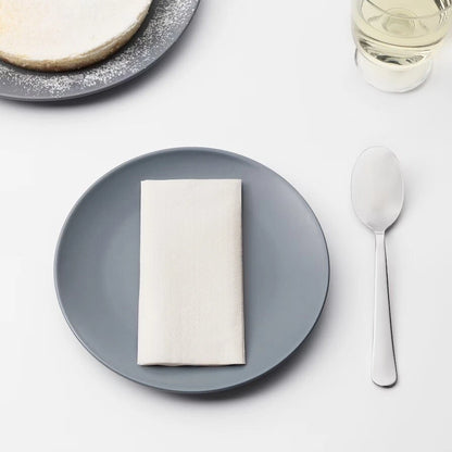 White Serviettes Paper Napkin Disposable Tissue for Party 30cm x 30cm 1Ply