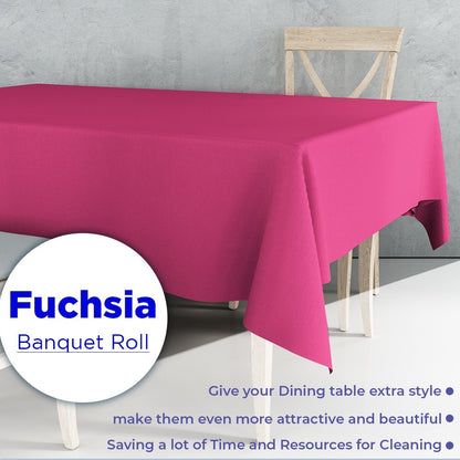 Assorted Paper Banquet Roll Banqueting Table Cloth - 7m x 1.14m