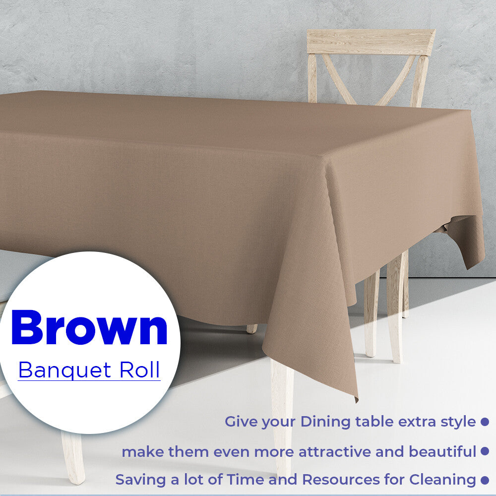 Assorted Paper Banquet Roll Banqueting Table Cloth - 7m x 1.14m