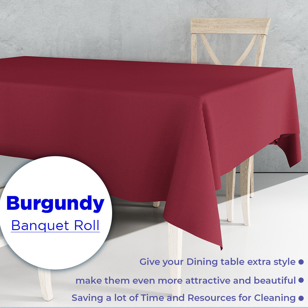 Assorted Paper Banquet Roll Banqueting Table Cloth - 7m x 1.14m
