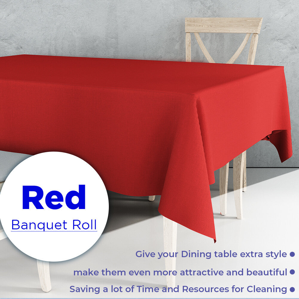 Assorted Paper Banquet Roll Banqueting Table Cloth - 7m x 1.14m