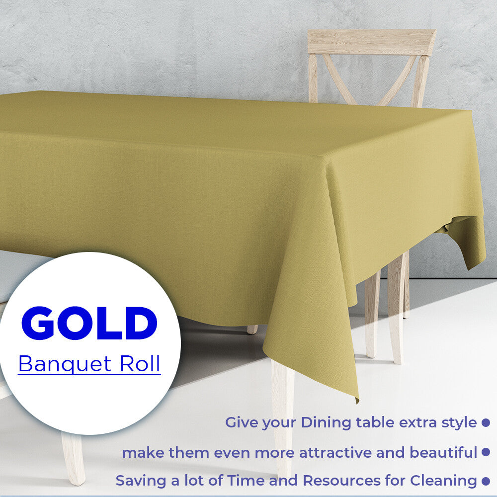 Assorted Paper Banquet Roll Banqueting Table Cloth - 7m x 1.14m