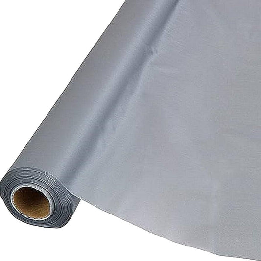 Venuscello Banquet Roll 25M x 1.2M | Metallic Silver Paper Banqueting Roll